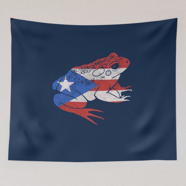 Item preview, Puerto Rican Frog Flag Patriotic Gifts  designed and sold by alenaz.