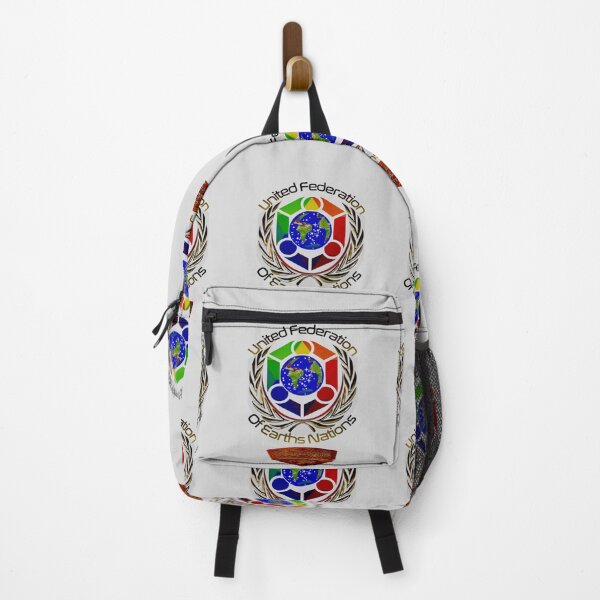 Item preview, United Federation of Earth The Year we unite to save Earth  New Year resolutions to Change your Nature White edition  designed and sold by SpArtk.