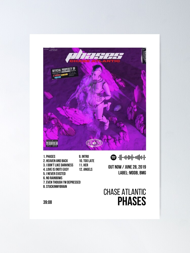 Chase Atlantic Album Covers, Atlantic Chase Wall Poster