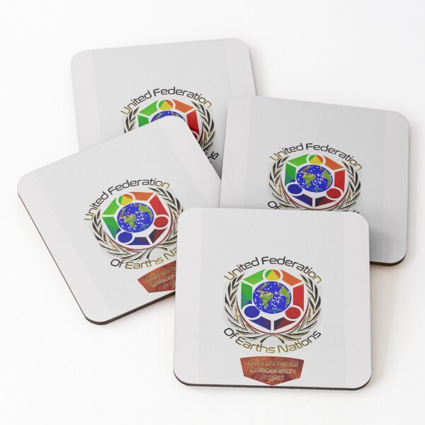 Item preview, United Federation of Earth The Year we unite to save Earth  New Year resolutions to Change your Nature White edition  designed and sold by SpArtk.