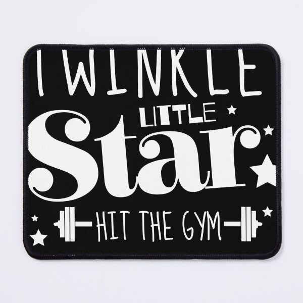 Item preview, Twinkle twinkle little star hit the gym and lift a bar designed and sold by adenicholls.