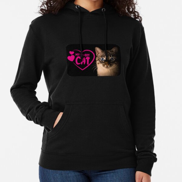 Meow Crazy Cat Lady Sweat à capuche Dope Tumblr Drôle amant chaton Meow Crazy Cat Lady Sweat à capuche Dope Tumblr Drôle amant chaton