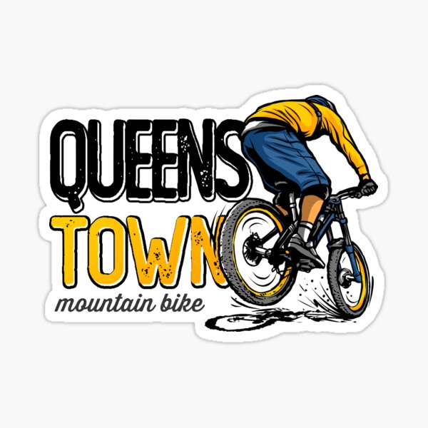 Item preview, Queenstown Bike Park New Zealand mountain biking designed and sold by Munchy Codex.