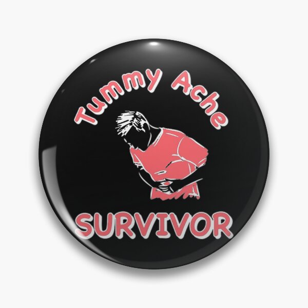 Aperçu de l'œuvre Chemise drôle de survivant de maux de ventre créée et vendue par BritneyZieme.