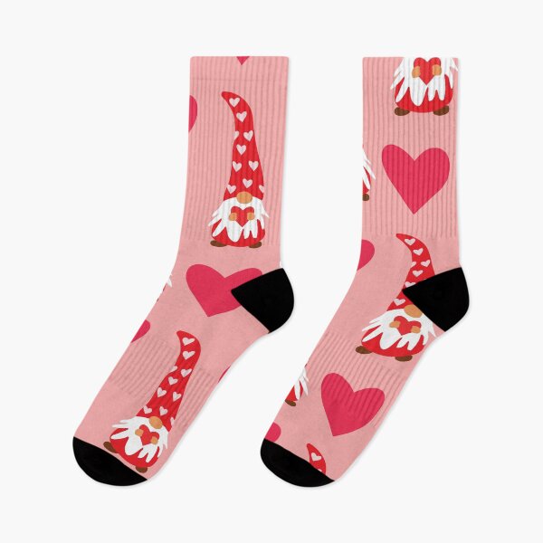 Item preview, Red Valentine Gnomes holding hearts pattern  designed and sold by Yasminepatterns .