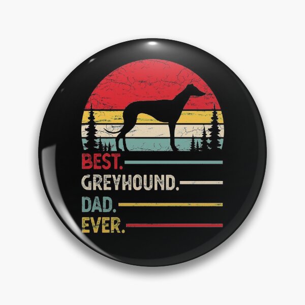 Artikelvorschau, Vintage Best Greyhound Dad Ever entworfen und verkauft von rafaeltto.