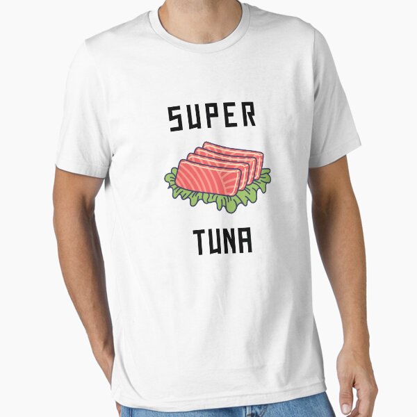 Artikel-Vorschau von Super Thunfisch T-Shirt - SuperTuna Jin Essential, designt und verkauft von juracity.