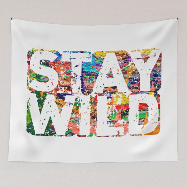Item preview, Stay Wild Ben Azelart designed and sold by Kiddydesign.