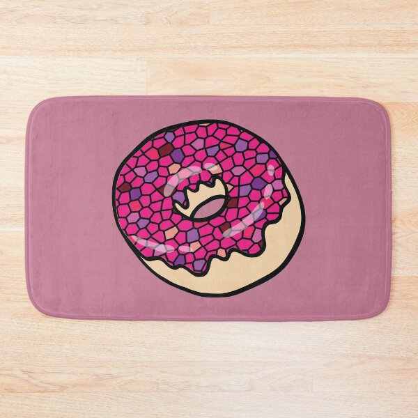 Item preview, Mosaic pattern in a strawberry donut designed and sold by Donutlovers.