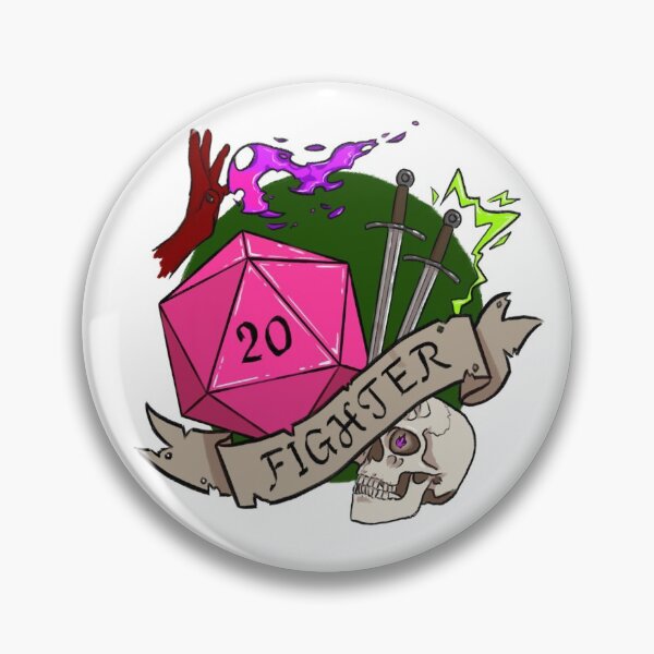 Item preview, Fighter Sticker: Eldritch Knight designed and sold by Aidan HJ.