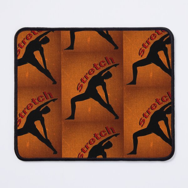 Item preview, Yoga Poses -  Brown Background Stretch designed and sold by SadSacDesigns.