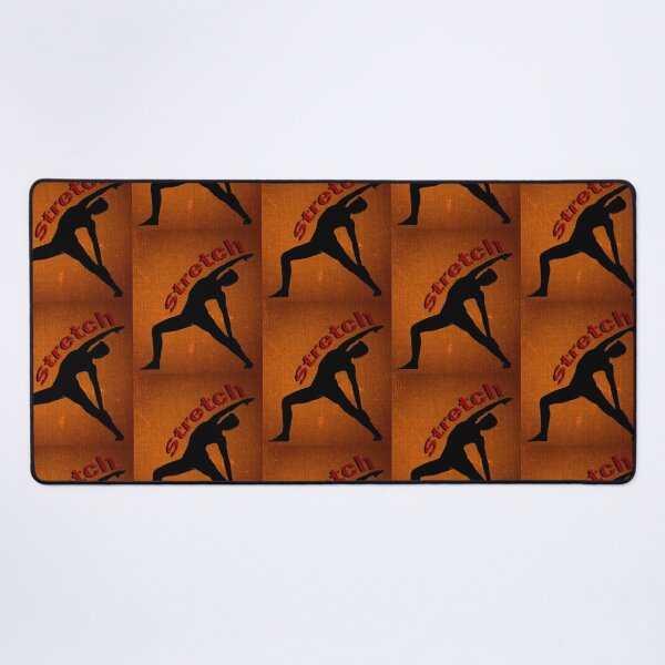 Item preview, Yoga Poses -  Brown Background Stretch designed and sold by SadSacDesigns.