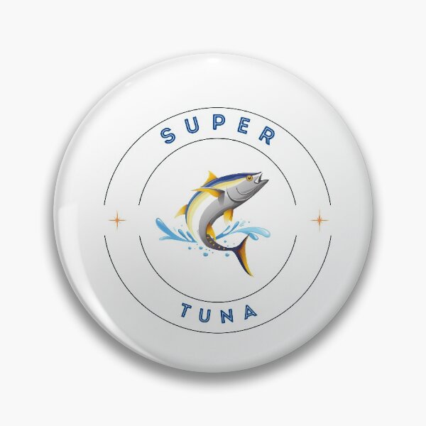 Item preview, Super Tuna Tshirt - SuperTuna By Jin Sticker designed and sold by juracity.