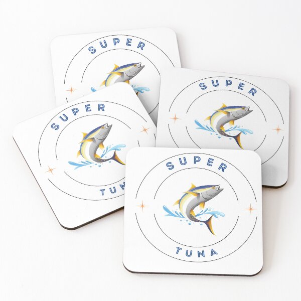 Item preview, Super Tuna Tshirt - SuperTuna By Jin Sticker designed and sold by juracity.