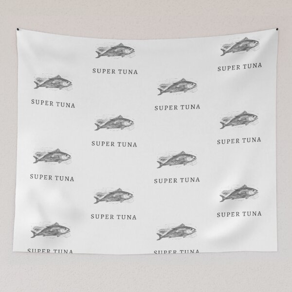 Artikelvorschau, Super Thunfisch T-Shirt - SuperTuna Jin Essential entworfen und verkauft von juracity.