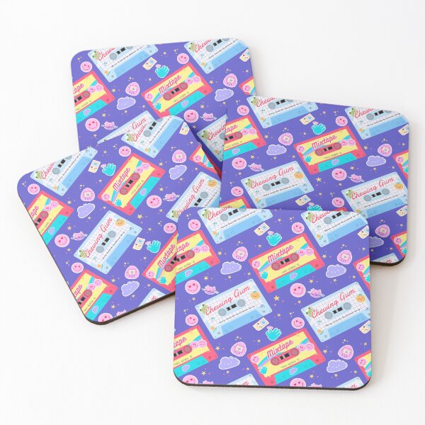 Item preview, Kawaii Seamless Pattern Leggings, Cute Kawaii Retro Stickers Graphic designed and sold by GO SHIRT-TEE.