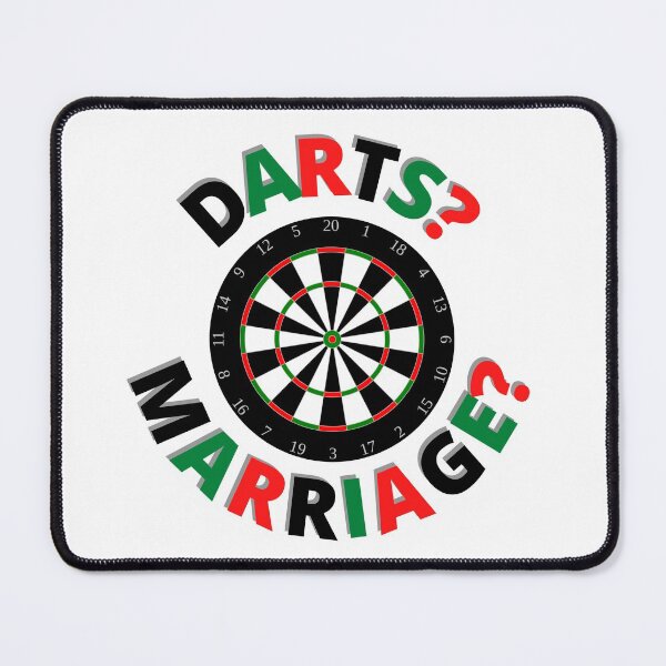 Item preview, Darts? Marriage? designed and sold by Yesmalady.