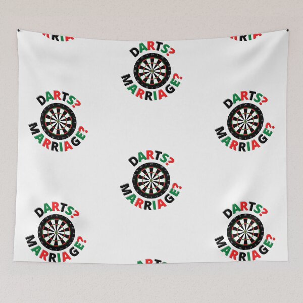 Item preview, Darts? Marriage? designed and sold by Yesmalady.