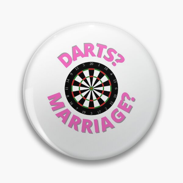 Item preview, Darts? Marriage? designed and sold by Yesmalady.
