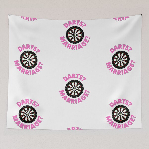 Item preview, Darts? Marriage? designed and sold by Yesmalady.