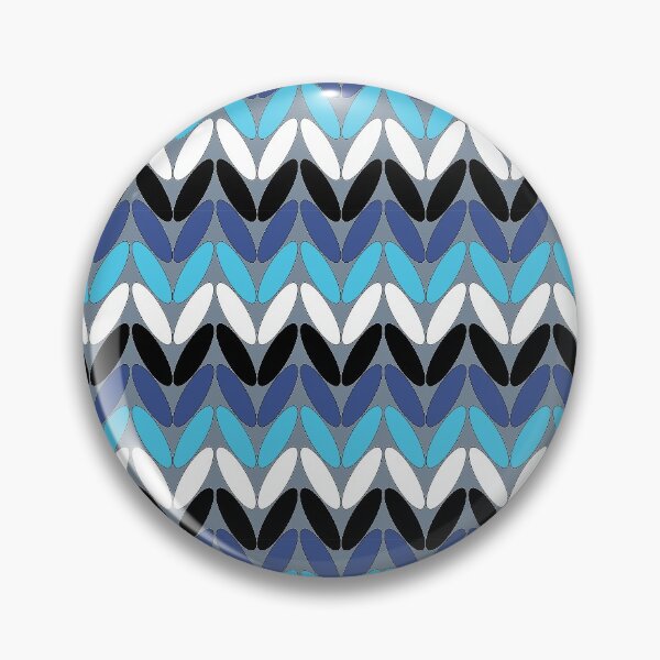 Item preview, Knitting Blue, White and Black designed and sold by Pavnud.