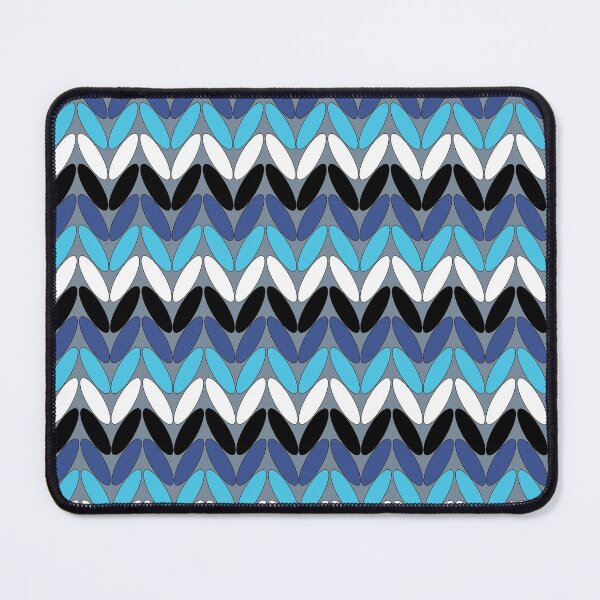 Item preview, Knitting Blue, White and Black designed and sold by Pavnud.