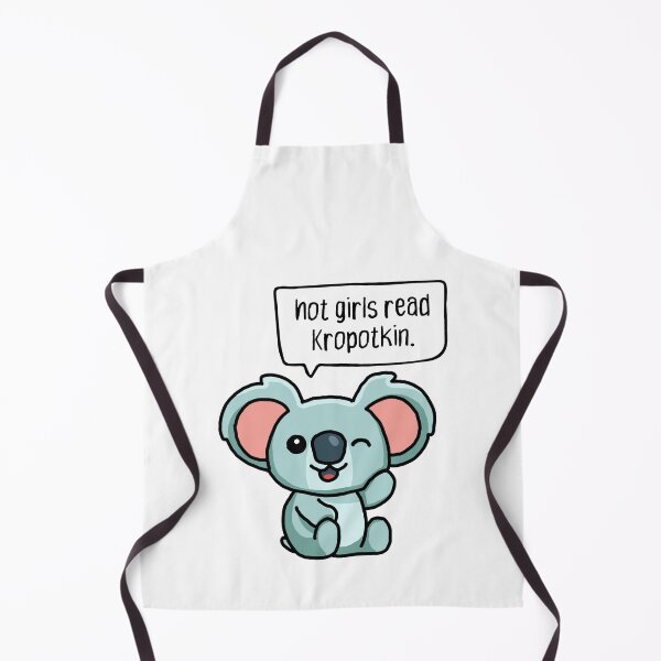 Item preview, hot girls read Kropotkin. anarchist koala. designed and sold by cute anarchist animals.