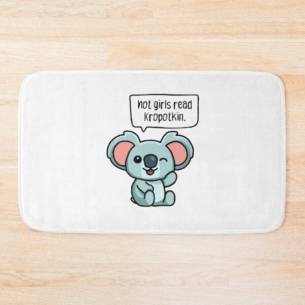 Item preview, hot girls read Kropotkin. anarchist koala. designed and sold by cute anarchist animals.