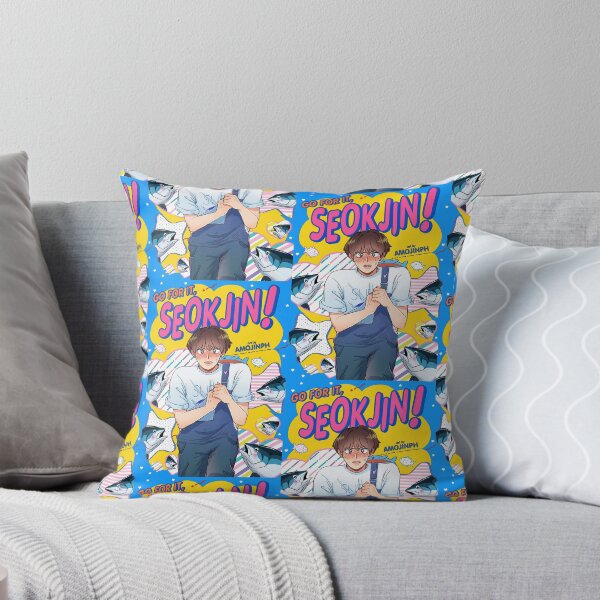 Artikelvorschau, Super Thunfisch Go for it Seokjin Super Thunfisch T-Shirt entworfen und verkauft von juracity.
