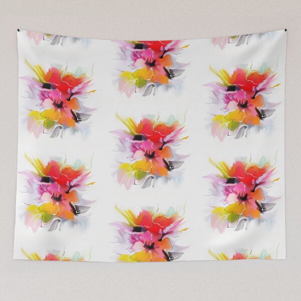 Item preview, Bunch of flowers. Watercolor  designed and sold by Teni.