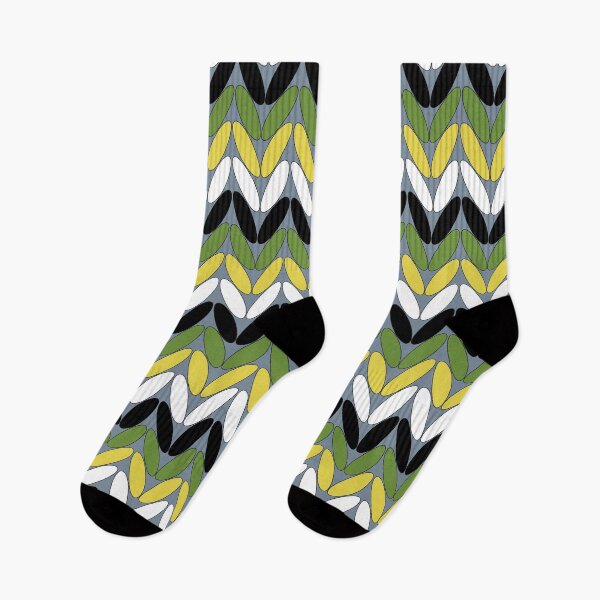 Item preview, Knitting Green,  Yellow, White and Black designed and sold by Pavnud.