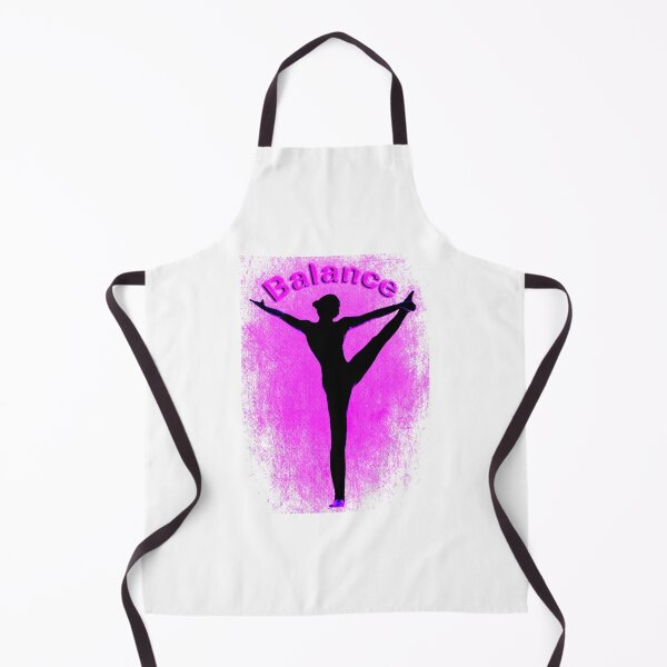 Item preview, Yoga Poses - Pink Mottled Background Balance designed and sold by SadSacDesigns.