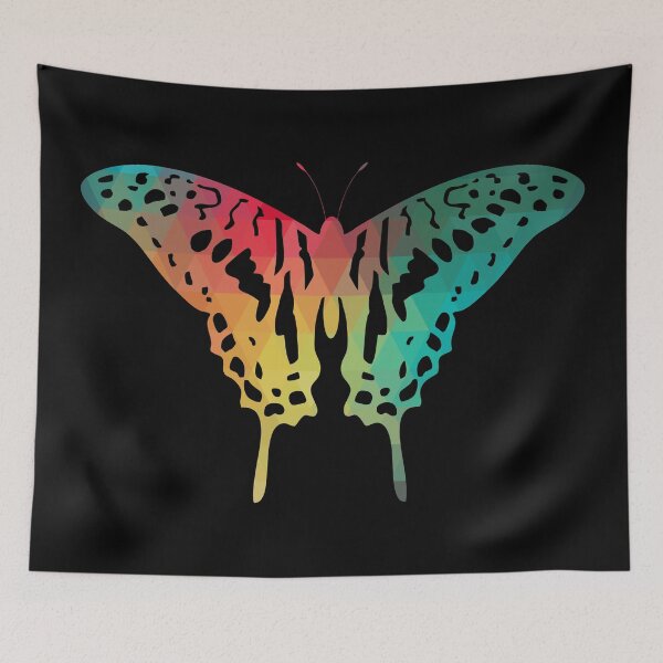 Item preview, Rainbow color butterfly  designed and sold by AdiDsgn.