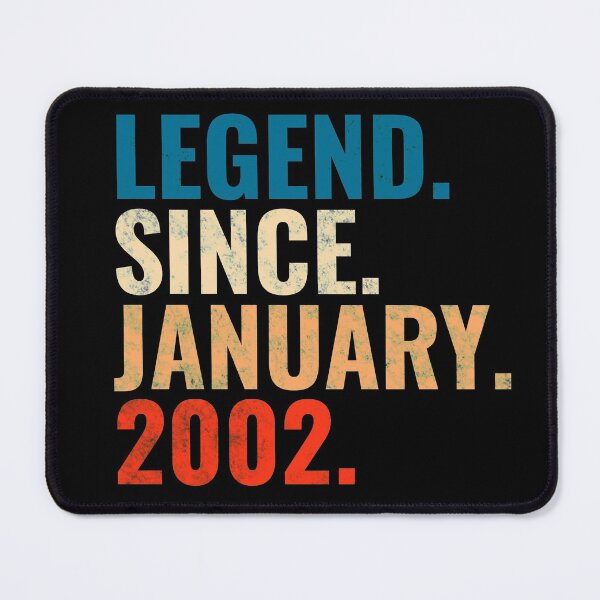 Item preview, Legend Since January 2002 Retro Vintage designed and sold by Teelogic.