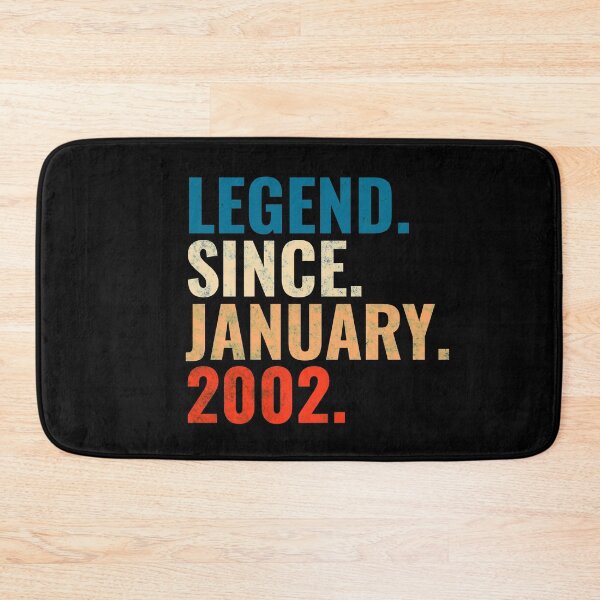 Item preview, Legend Since January 2002 Retro Vintage designed and sold by Teelogic.