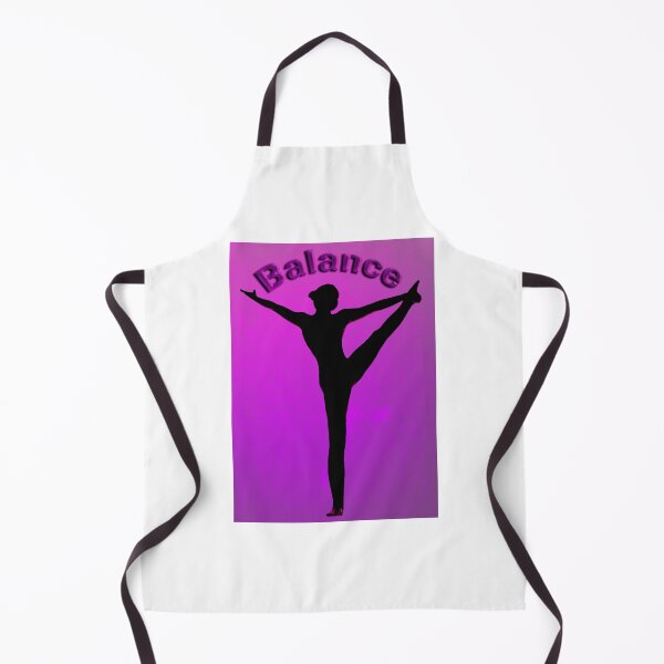 Item preview, Yoga Poses - Purple Background Balance designed and sold by SadSacDesigns.