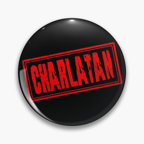 Item preview, CHARLATAN (Vintage Retro Stamp) designed and sold by SassyClassyMe.