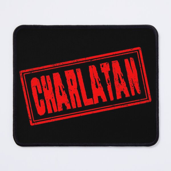 Item preview, CHARLATAN (Vintage Retro Stamp) designed and sold by SassyClassyMe.