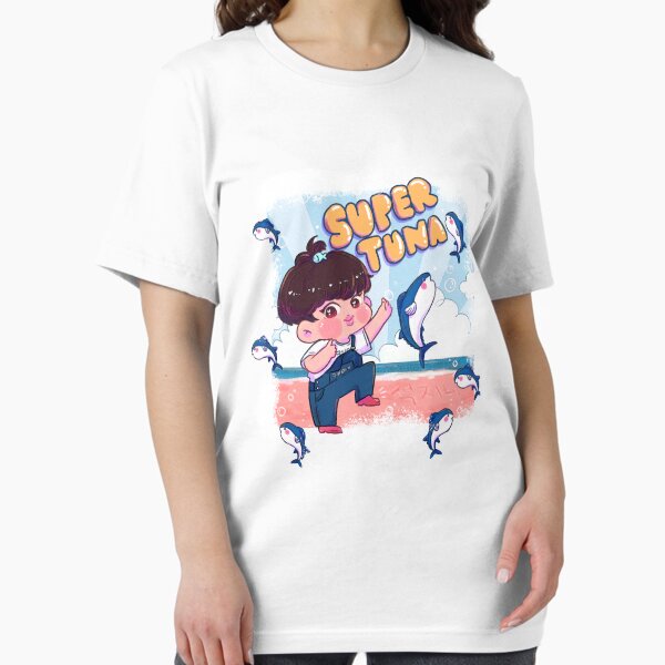 Artikel-Vorschau von Super Thunfisch Jin T-Shirt - Super Thunfisch Bts, designt und verkauft von juracity.