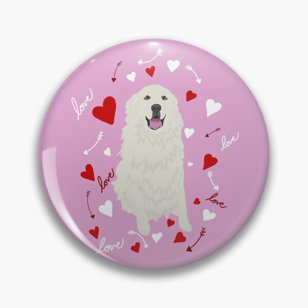 Item preview, Great Pyrenees Valentines Day  designed and sold by KantstandyaC.