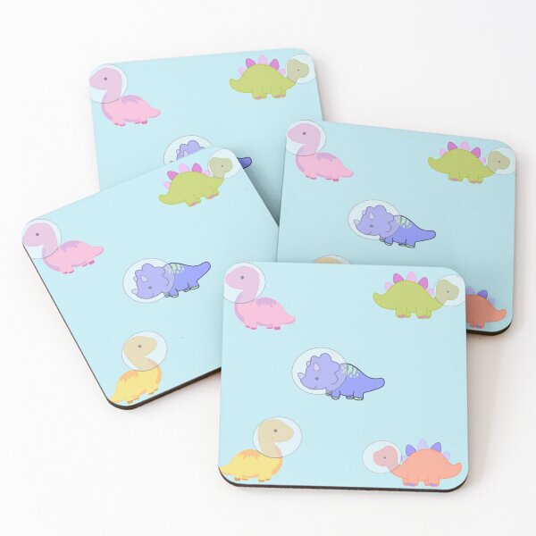 Item preview, Dinosaur Astronaut Pastel Pack designed and sold by hannahvira.