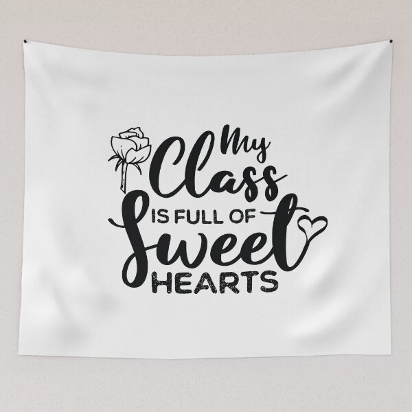 Item preview, My Class Full Of Sweet Hearts Valentine's Day Teacher - Gift for Valentines Day - Teachers Day gift designed and sold by ambaart.