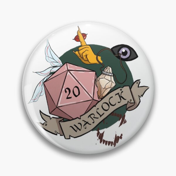 Item preview, Warlock Sticker: Archfey designed and sold by Aidan HJ.