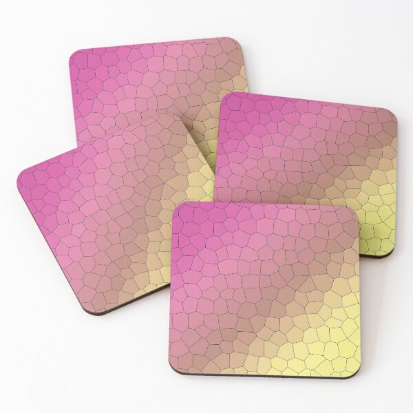 Item preview, Pink and Yellow Mosaic Gradient designed and sold by Pavnud.