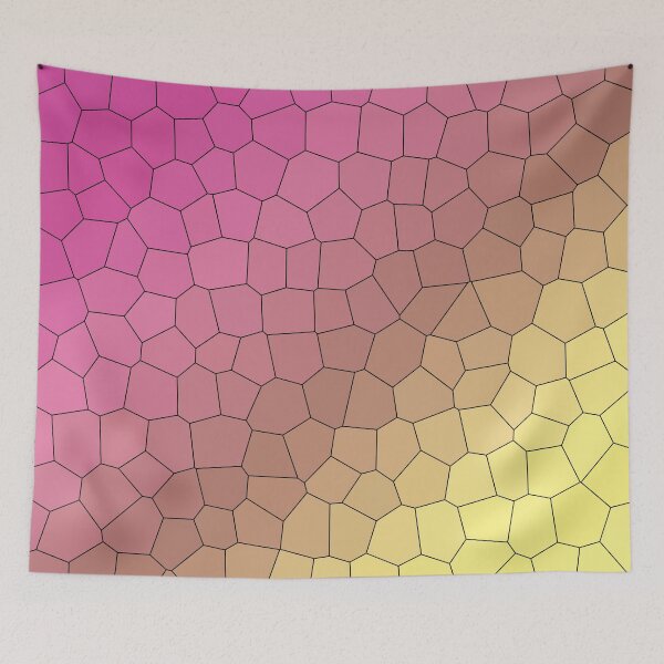 Item preview, Pink and Yellow Mosaic Gradient designed and sold by Pavnud.