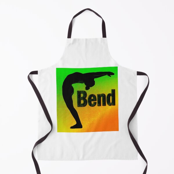 Item preview, Yoga Poses - Green and Orange Background Back Bend designed and sold by SadSacDesigns.