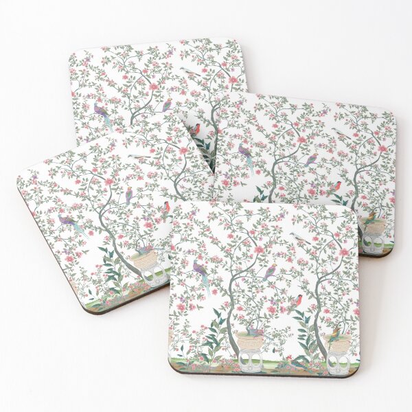 Item preview, Blooming chinoiserie garden designed and sold by Yunihadi.