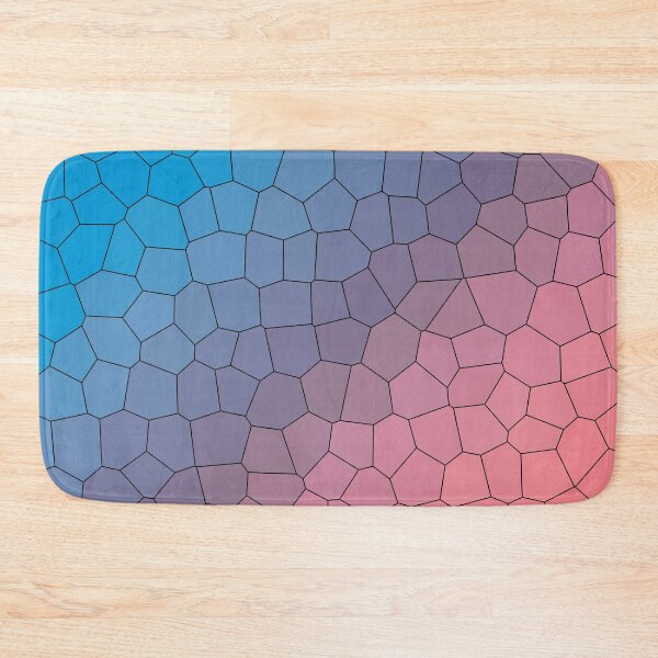 Item preview, Blue and Pink Mosaic Gradient designed and sold by Pavnud.