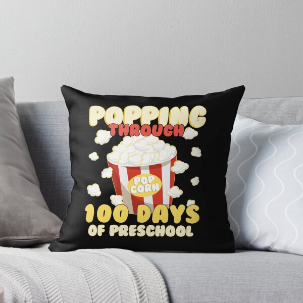 Item preview, Popping Through 100 Days Of Preschool Children Popcorn Teacher Gift designed and sold by Master Jay.
