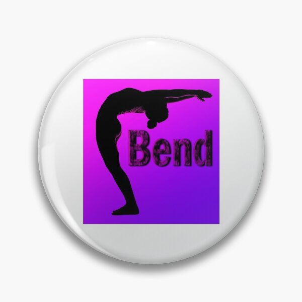 Item preview, Yoga Poses - Pink And Purple Background Back Bend designed and sold by SadSacDesigns.
